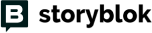 storyblok logo dark
